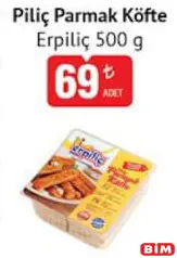 ERPİLİÇ PİLİÇ PARMAK KÖFTE 500 G